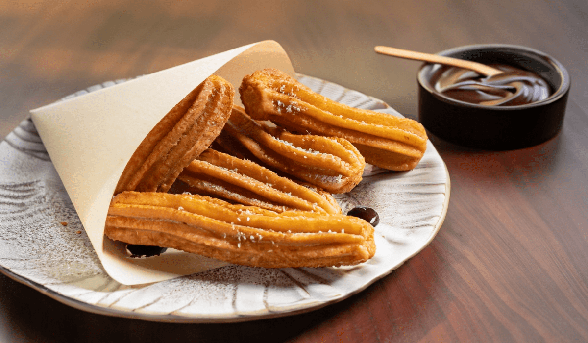 Churros: A Spanish Delight, Crispy on the Outside, Pillowy on the Inside