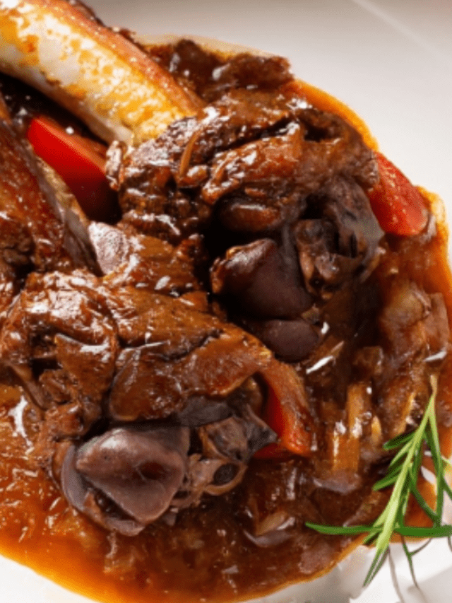 Stout-Braised Lamb Shanks: Hearty Comfort on a Plate
