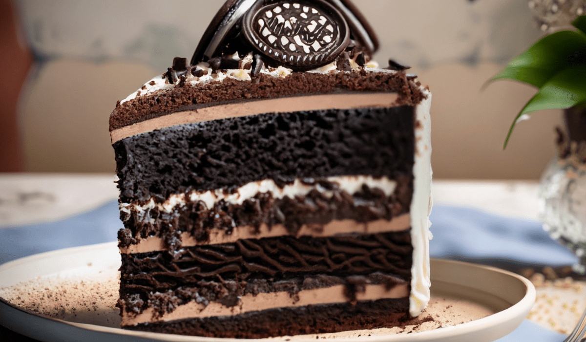 Cookies and Cream Delight-Oreo Cake Extravaganza