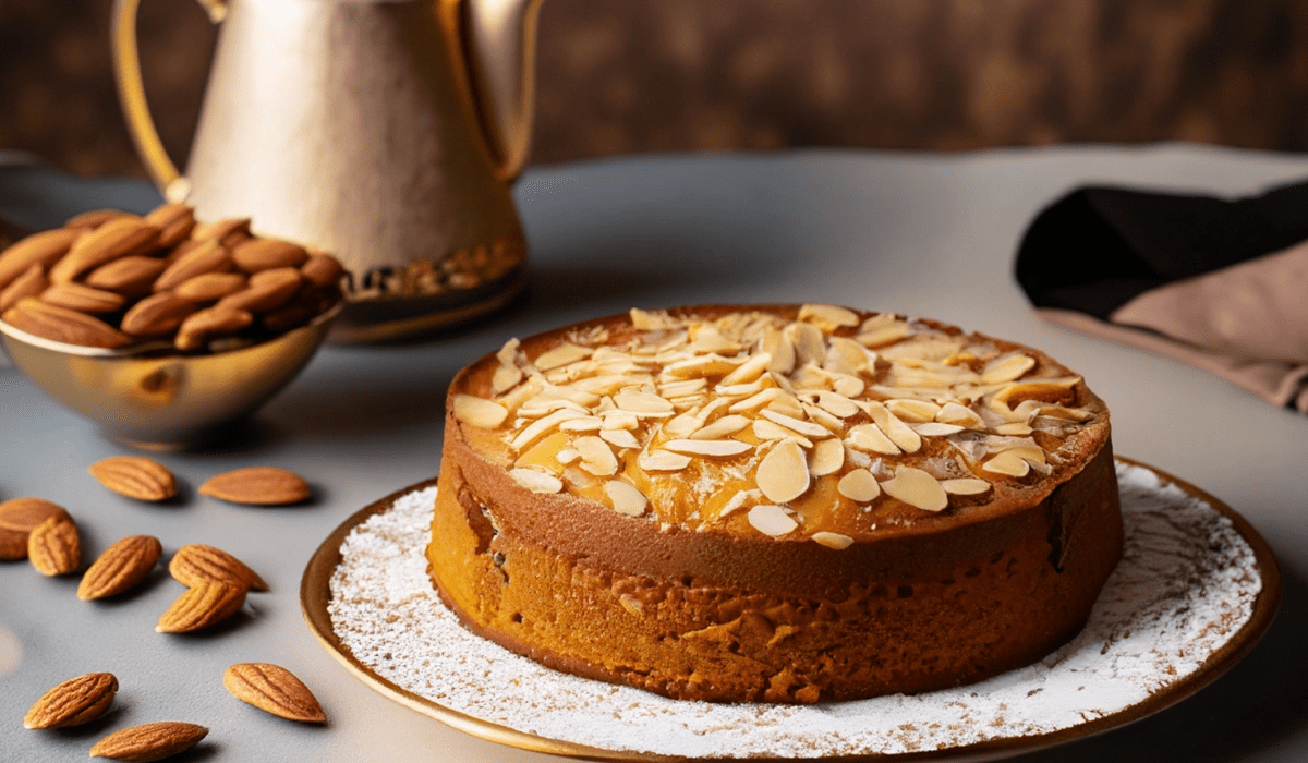 Nutty Elegance-Almond Cake Extravaganza