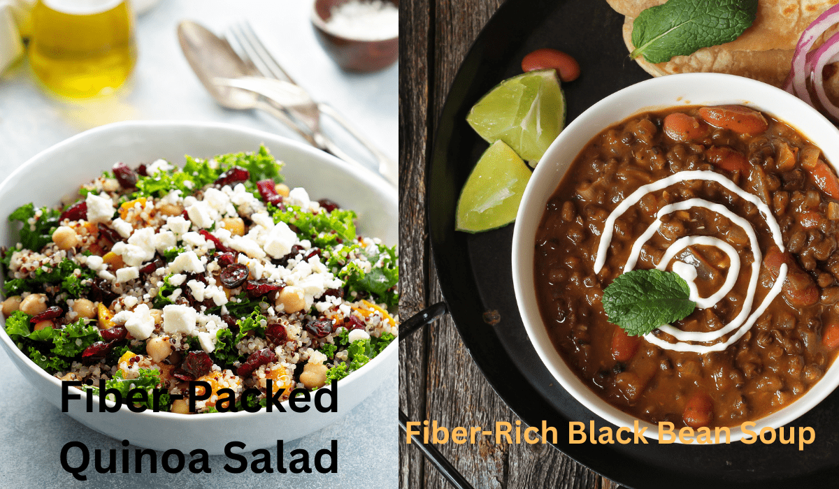 High-fiber recipes for digestive health and regularity